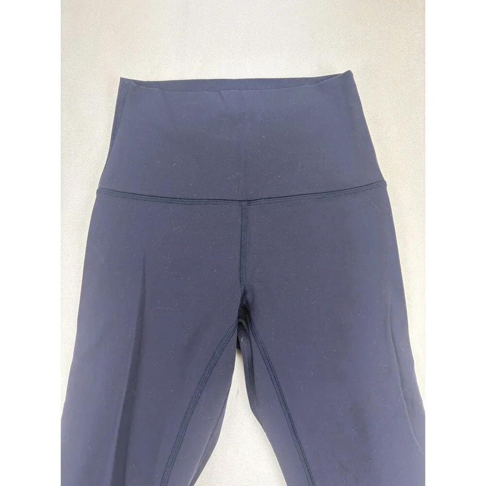 Lululemon High-Rise Leggings Size 2 Black Yoga/Studio‎